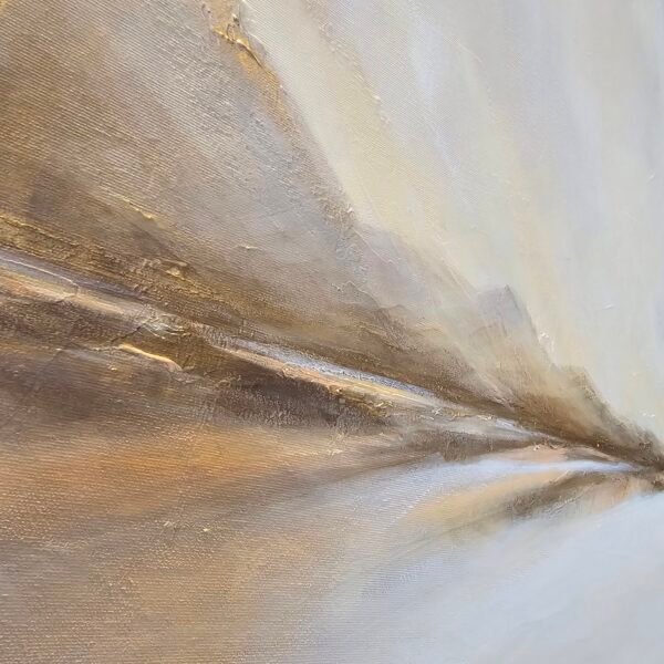 "SILENCE OF THE DAWN" 80x80 cm Acrylic on canvas​ - Image 6