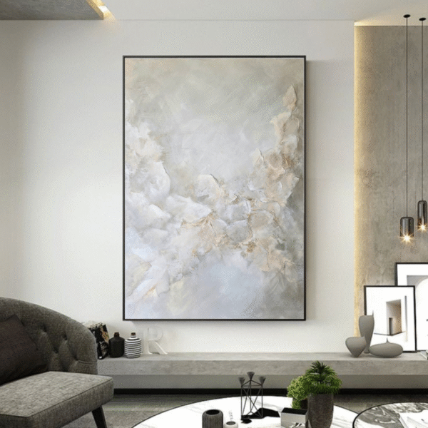 "ANEIRA" 92x72 cm Acrylic on canvas - Image 7