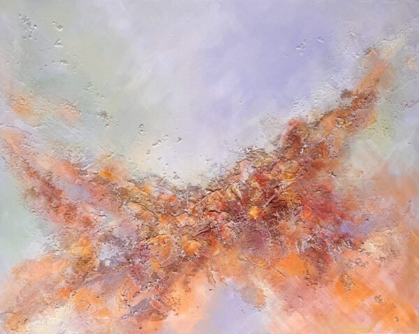 "ADELINE" 73x92 cm Acrylic on canvas - Image 2