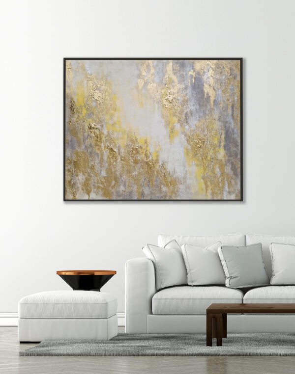 "SUNSHINE" 90x116 cm Acrylic on canvas - Image 6